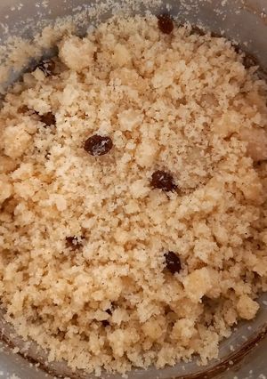 A picture of Sooji ka halwa, sugar free.