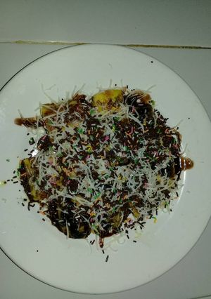 Foto resep Pisang bakar coklat keju