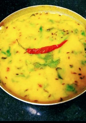 A picture of Toor daal fry.