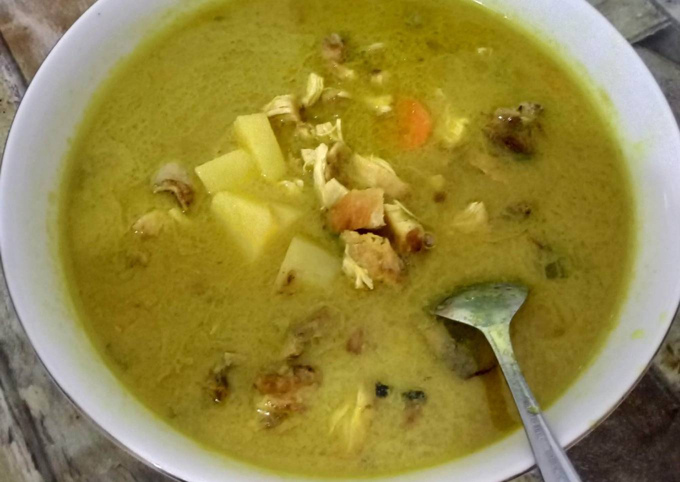 Soto ayam santan