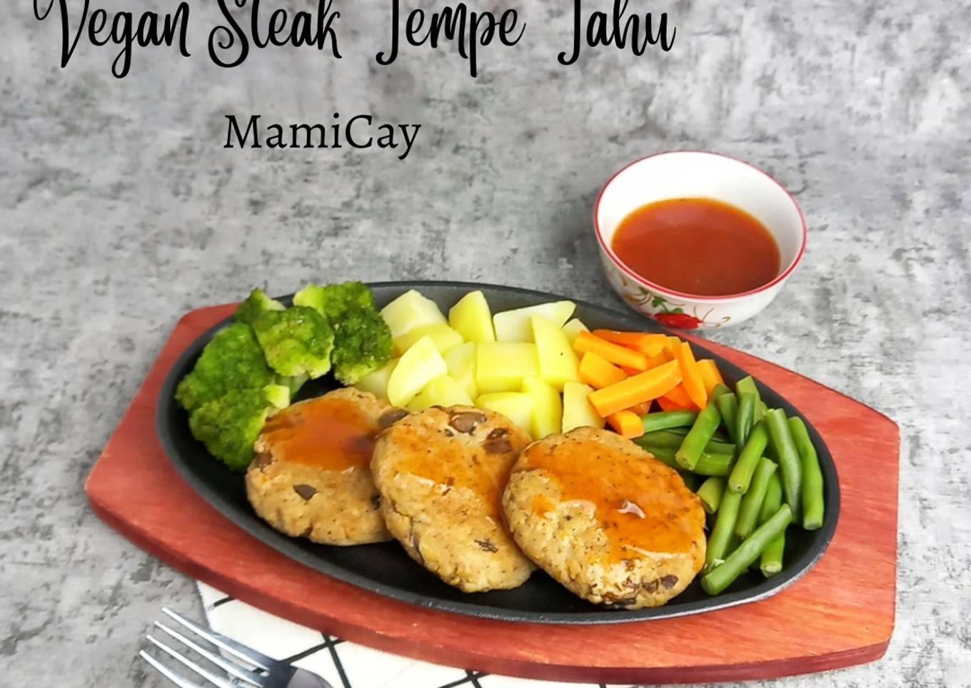 Vegan Steak Tempe Tahu