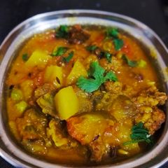 A picture of Urad bari vegetable.