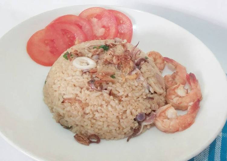 Resep Nasi goreng seafood #postingrame2_nasigoreng Lezat Sekali