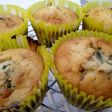 Muffins de arándanos