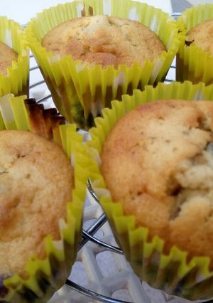 Una foto de Muffins de arándanos