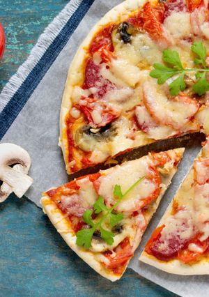 صورة لوصفة بيتزا بالبطاطس Potato pizza 🍕🥔