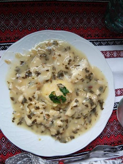 Una foto de Cocochas en salsa verde
