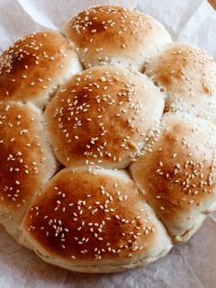 Tejes zsemle recept fotója