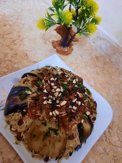 صورة لوصفة مقلوبة الدجاج بالخضار من الذ مايكون بطريقتي😋🍛