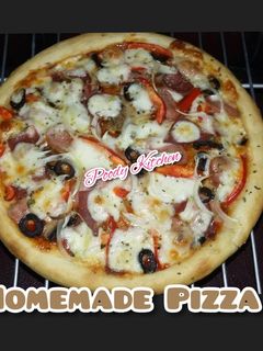 Foto resep Homemade Pizza Simple