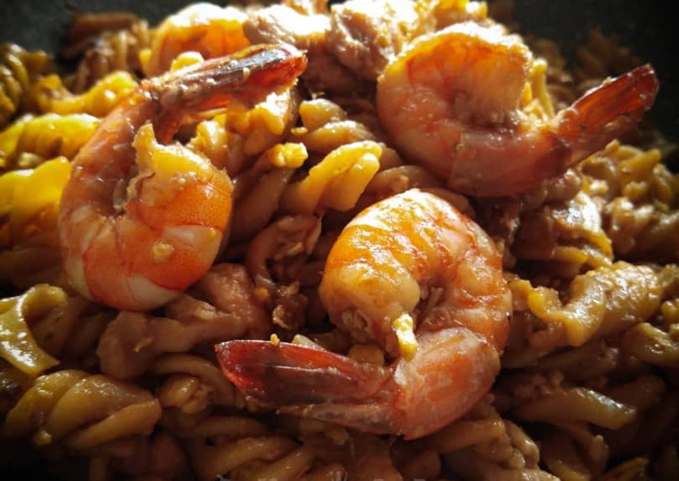 Pusaran goreng Malaysia kulit kayu