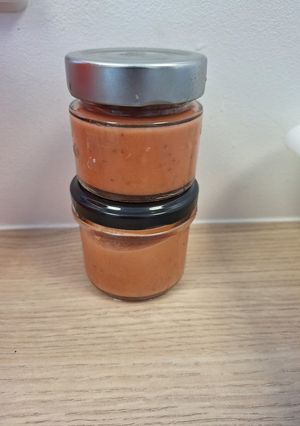 Une photo de Compote pomme fraise