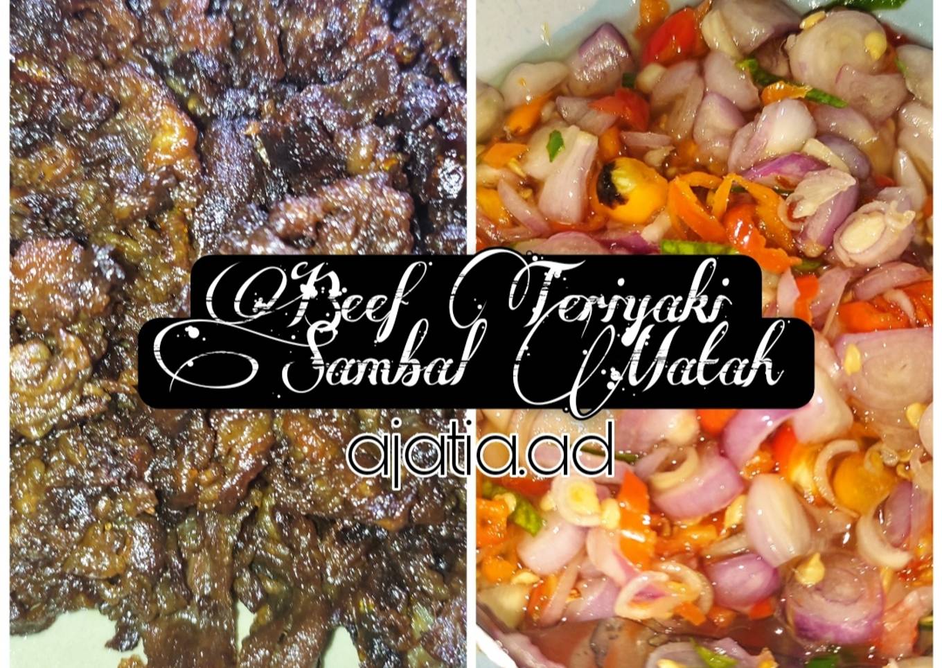 Irisan Daging Sapi Teriyaki / Yakiniku Sambal Matah