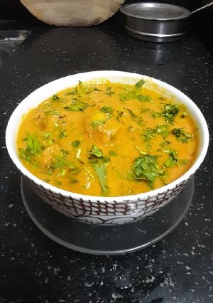 A picture of Punjabi Dum Aloo.