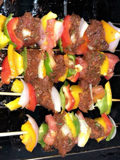 A picture of Beef Kebab.