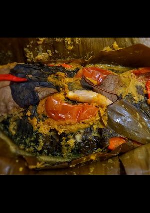 Foto resep Pepes ikan mas