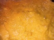Una foto de auyama queso