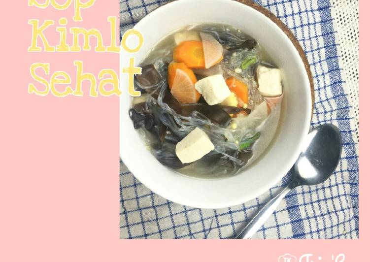 Resep Sup Kimlo Sehat (cocok untuk vegan food), Sempurna
