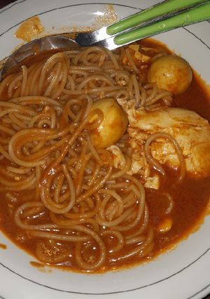 Foto resep Mie aceh telor