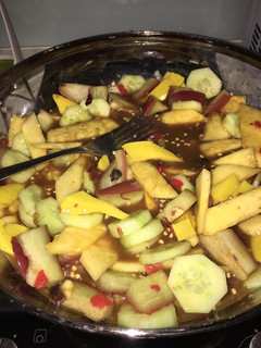 Foto resep Rujak kuah pindang bali