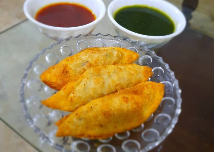 Chicken Samosa cutlets