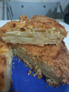 Una foto de Tarta de manzana súper fácil y rápida !