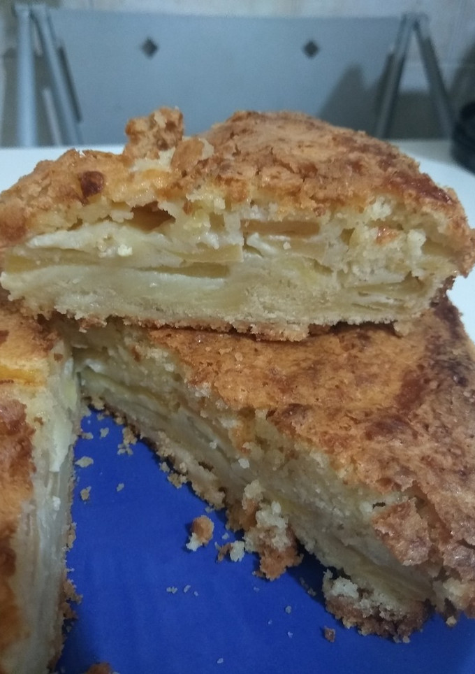 Una foto de Tarta de manzana súper fácil y rápida !