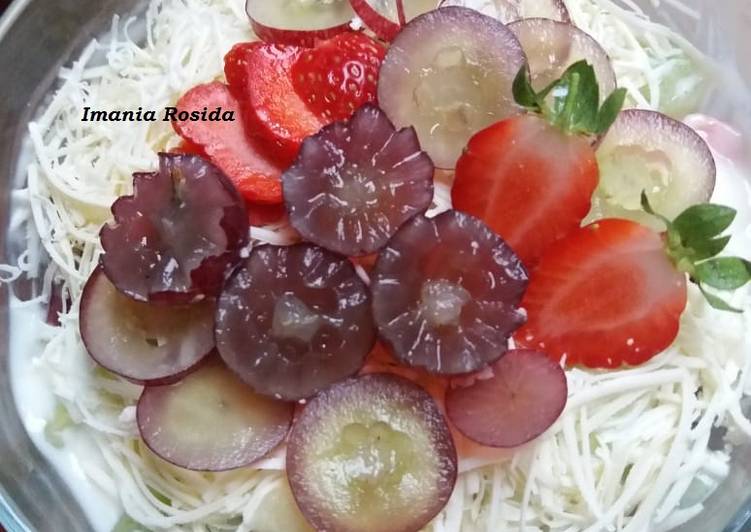 Resep Salad buah saus mayonaise Bikin Ngiler