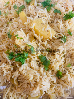 A picture of Masala Potato Rice.