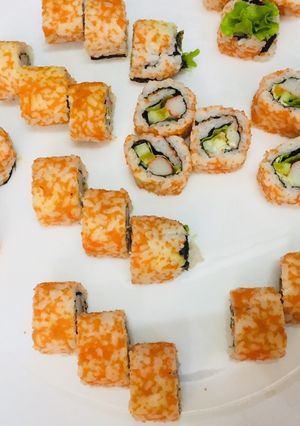 Hình của món Sushi trứng cá.