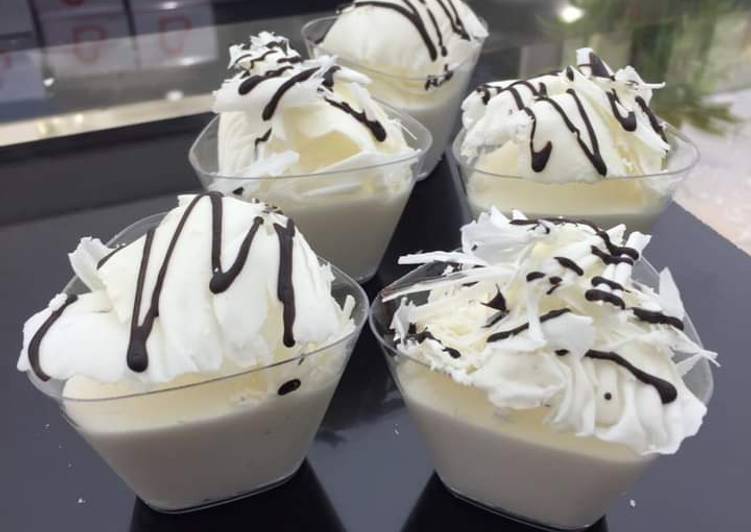 Recipe of Favorite White chocolate mousse