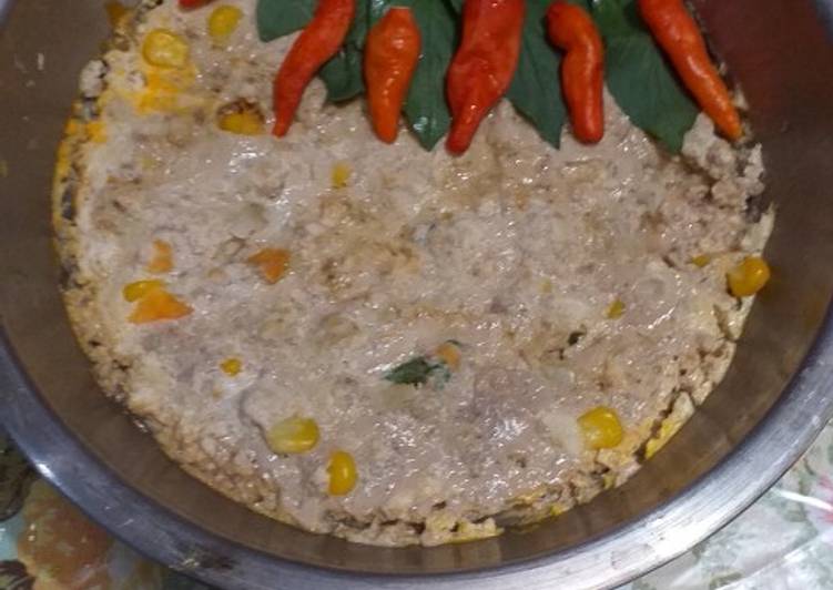 Cara Gampang Menyiapkan Tahu Sutra daging giling mix vegetables Anti Gagal