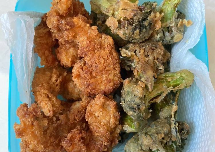 Resep Udang &amp; Brokoli crispy, Lezat Sekali
