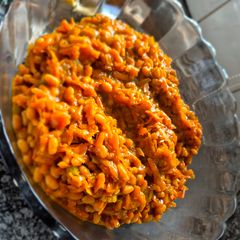 A picture of Home made chakalaka.
