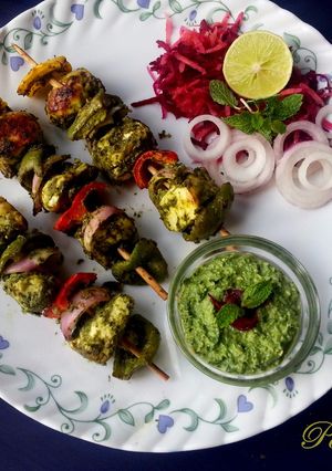 A picture of Paneer Tikka.