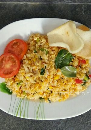 Foto resep Nasi goreng ayam kencur