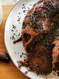 Bolo Vulcão de Brigadeiro
