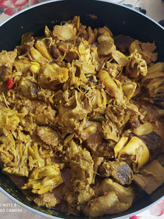 কাঁচা কাঁঠালের গরুর মাংসের ভুনা। 🙂🙂 রেসিপির প্রধান ছবি