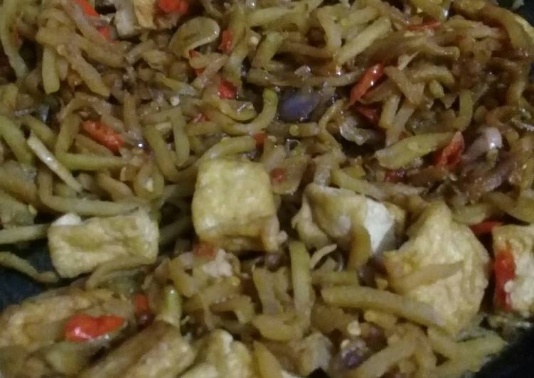 Resep Tumis Manisa tahu gurih manis unyu yang Bikin Ngiler