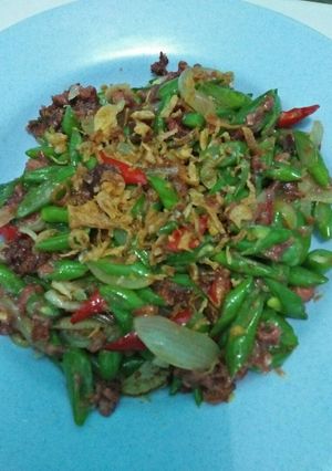 Foto resep Tumis buncis corned
