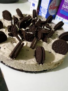 Una foto de Cheesecake de oreo