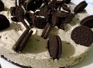 Una foto de Cheesecake de oreo