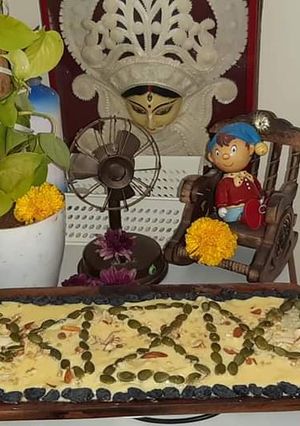 A picture of Shai Tukda (without deep fry).