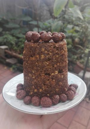 Una foto de Mugcake de avena y chocolate! Fit😍