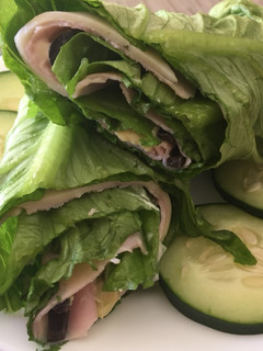 Una foto de Wrap con lechuga 🌯🌯/ low carb