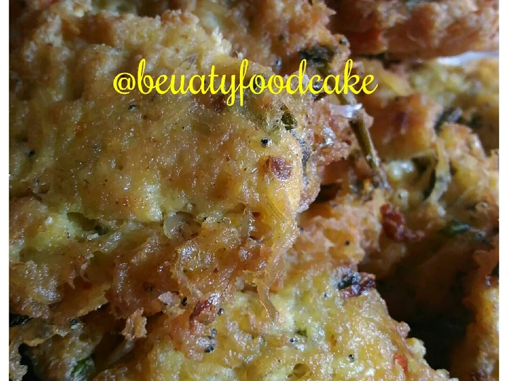 Cara Gampang Menyiapkan Resep Bakwan Teri Nasi yang Uenak Anti Ribet, Menggugah Selera