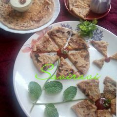 A picture of Aloo Onion Paratha.