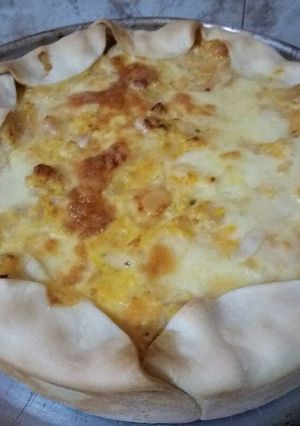 Una foto de Tarta de pollo con tapas de empanadas