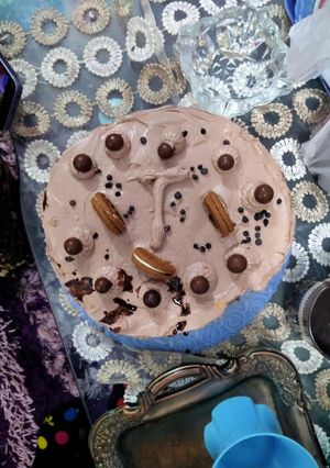 صورة لوصفة كيك بالكاكاو