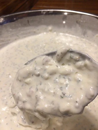 Recipe Saus Salad Yunani Feta Krim which Delicious